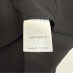 Tuckernuck  Black Stretch Crepe Royal Shirt Dress Photo 10