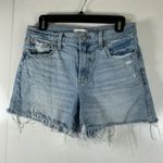 Pistola  Blue Distressed Jean Shorts Photo 1