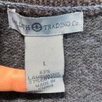 Duluth Trading Co Vest L Womens Blue Lambswool Cotton‎ Knit Full Zip Sleeveless Size L Photo 7