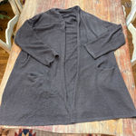 Barefoot Dreams  Cardigan 3X Gray Cozy Plush Soft Winter Luxury Photo 0