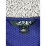 Ralph Lauren Lauren Shirt Women Small 1/2 Zip Honeycomb Raglan Colorblock Photo 7