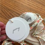 Peony Floral Bikini Top White Size XS Photo 1