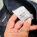 Mother The Charmer Black Velvet Pants Size 27 Photo 5