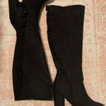 Shoedazzle Black Boots Heels Photo 0