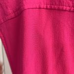 J.Crew Hot Pink Pullover High Low Viscose Dress w/ Pockets and Shoulder Tabs-Sm Photo 11