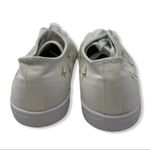 American Eagle white canvas sneaker stars size 9 Photo 6