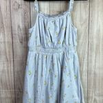 Abound  Soft Gray Dress with Yellow Floral Touches Photo 0