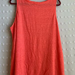 J. Jill Love Linen 100% Linen Sleeveless Tank Sz XL Peach Orange Photo 0