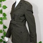 Vintage Military olive green jacket Photo 8