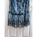 Eyelash Couture  Watercolor Ruffle Trim Tube Dress Medium Ethereal Fairycore Photo 6