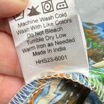 House Of Harlow 1960 Maxi Dress Floral Print Halter Neck Tiered XS Blue Photo 9