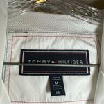 Tommy Hilfiger White Sidetape Windbreaker Jacket size M Photo 1