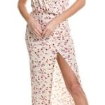 Free People NWOT Daria Graphic Maxi Dress in Ivory Combo open back XL Photo 0