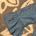 ZARA  woman premium denim collection. Denim top. Size small. Excellent condition Photo 1