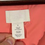 J.Crew  Silk Coral Ruffle Wrap Dress Sleeveless Summer Cocktail Party Womens 0 Photo 5