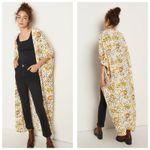 Anthropologie Bel Kazan Sadie Duster Kimono One Size Photo 1