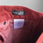 Veronica Beard  blake classic straight high rise in red oxblood Photo 9