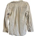 J.Crew Women's Boy Fit Gingham Popover 3/4 Shirt Photo 3