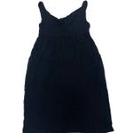 Diane Von Furstenberg  Dress Womens 2 Black Draped Neck‎ Empire Waist Mini Photo 1