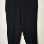 J CREW Jamie Pant Black Classic Preppy Work Business Minimalist Size 12P Photo 0