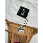 Pacific & Driftwood Taste the Rainbow Bikini Bottom Tan Womans XS NWT Photo 1