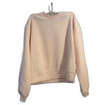 Fabletics New NWT  Polar Fleece Crewneck Rayne Oversized Cropped Small S Cream Photo 0