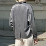 Djerf Avenue On The Go Blouse Storm Photo 4