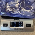 L.L.Bean Floral Swim Tankini Top Swimsuit Blue White Casual Comfort Size 22 Photo 12