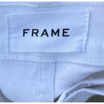 Frame  Womens Jeans Le High Pedal Pusher White Crop Skinny Stretch Size 27 Pocket Photo 4