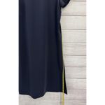 Ralph Lauren POLO Maxi /beach Dress Short Sleeve Slit Pullover Navy Sz 4 Photo 10