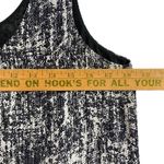 Vince  Silk Tank Top Sleeveless Burnout Black Scoop Neck Dual Layer Women's Sz M Photo 7