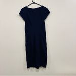 Diane Von Furstenberg  Navy Blue Women's Dress size 10! Photo 4