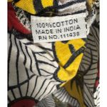 Lapogee Women's Beautiful Printed Tunic Shirt, Red/yellow/black, Floral, XL Yellow Photo 6