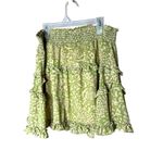 Urban Outfitters Green Ruffle Skirt Size L Photo 3