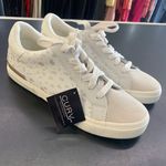 A.N.D Gold and white sneakers size 8.5 Photo 1