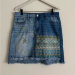 Hydraulic Soho High Rise Denim Skirt Vintage Southwestern Y2K size 10 Photo 1
