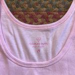VTG VICTORIAS SECRET I LOVE YOU DOG SEQUIN RIBBED TANK Pink Size M Photo 1