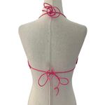 Princess Polly  Pink Halter Scarf Crop Top Women's Size 8 | 41-66 Photo 1