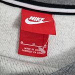 Nike  SPORTSWEAR RALLY CREW GRAY Sweatshirt‎ with Black logo Size M Photo 7