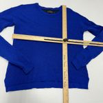 Eleven Paris  Sweater Womens Small Blue‎ Knit Crew Neck Photo 5