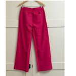 FIGS High Waisted Isabel Wide Leg Scrub Pants in Shocking Pink, Size Medium Photo 1