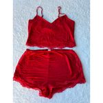 Victoria's Secret  Modal Soft & Lace Trim Straight-Neck Cami Set Size Medium Photo 1