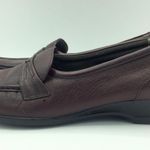 SAS Easier antique wine leather slip on shoes Size 9.5 Photo 4