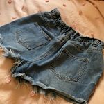 Vintage Havana Vintage Havanas paperbag waist denim shorts Photo 2
