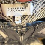 Nwot 10 Crosby Derek Lam Chevron dress Black Size 8 Photo 10