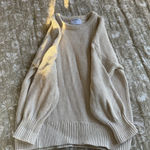 Old Navy Women's Beige Crew Neck Sweater Photo 0