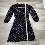 Maje  IMPRIME RUISSO Floral-Print Knotted Woven Mini Dress Size 36 Photo 10