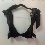 Anthropologie NWT By  Bow-Shoulder Mesh Triangle Bra | Women’s Lingerie Top Photo 4