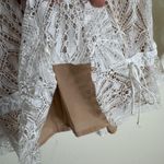 For Love & Lemons bright lights long sleeve mini dress ladies M boho whimsical White Size M Photo 8