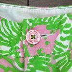 Lilly Pulitzer The Callahan Shorts Sunnyside Lions Cabana Pink Green Print Sz 0 Photo 3